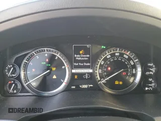 2020 Lexus LX with VIN JTJDY7AX0L4327331, listed as a Copart auction lot 44070415 with 43,887 mi miles and Salvage Title. Bid and sale history available at carsss.com. Image 9.