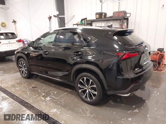 2015 Lexus NX 200t with VIN JTJBARBZ5F2033429, listed as a IAAI auction lot 41437851 with 79,799 mi miles. Bid and sale history available at carsss.com. Image 3.