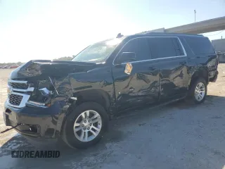 2018 Chevrolet Suburban LS with VIN 1GNSCGEC6JR300464, listed as a Copart auction lot 49809615 with 54,298 mi miles and Salvage title. Bid and sale history available at DreamBid. Image 1.