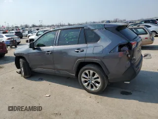 2019 Toyota RAV4 XLE Premium with VIN JTMA1RFV7KD026132, listed as a Copart auction lot 48594395 with 34,671 mi miles and Salvage Title. Bid and sale history available at carsss.com. Image 2.