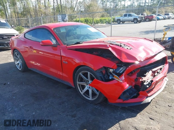 2016 Ford Mustang GT with VIN 1FA6P8CF6G5336436, listed as a IAAI auction lot 41839875 with 89,853 mi miles. Bid and sale history available at carsss.com. Image 1.