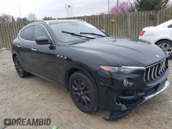 2017 Maserati Levante with VIN ZN661XUL6HX228414, listed as a IAAI auction lot 41898323 with 55,618 mi miles. Bid and sale history available at carsss.com. Image 1.