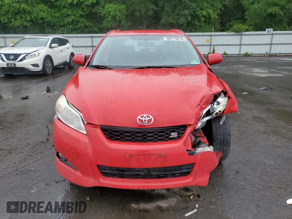 2010 Toyota Matrix S z VIN 2T1KE4EE6AC037891, wystawiony jako Copart lot #59779215 z przebiegiem 123 597 mil mil oraz Szkoda całkowita • Salvage title. Historia ofert i sprzedaży dostępna na DreamBid. Obrazek 5.