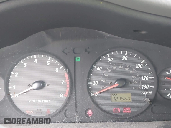 2003 Hyundai Santa Fe LX with VIN KM8SC73E83U568666, listed as a IAAI auction lot 41679044 with 127,560 mi miles. Bid and sale history available at carsss.com. Image 7.