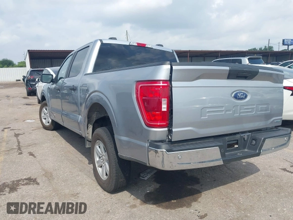 2023 Ford F-150 XL with VIN 1FTEW1C80PFA34183, listed as a IAAI auction lot 42085791 with 60,454 mi miles and . Bid and sale history available at DreamBid. Image 3.