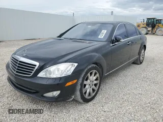 2007 Mercedes-Benz S-Class 5.5L V8 with VIN WDDNG71X87A085413, listed as a Copart auction lot 45336514 with 94,410 mi miles and Non Repairable. Bid and sale history available at carsss.com. Image 1.