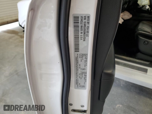 2021 Dodge Durango GT Plus with VIN 1C4RDJDG0MC572246, listed as a Copart auction lot 51979865 with 41,836 mi miles and Salvage title. Bid and sale history available at DreamBid. Image 14.