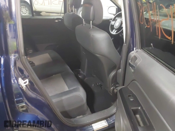2012 Jeep Compass Latitude with VIN 1C4NJDEB8CD588277, listed as a IAAI auction lot 41511408 with 114,965 mi miles. Bid and sale history available at carsss.com. Image 8.