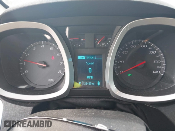 2015 Chevrolet Equinox LT with VIN 2GNALBEKXF6427131, listed as a IAAI auction lot 41779141 with 123,435 mi miles. Bid and sale history available at carsss.com. Image 7.