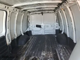 2021 GMC Savana Cargo Van with VIN 1GTW7BFP8M1153165, listed as a Copart auction lot 77533494 with 0 mi miles and Clean Title. Bid and sale history available at carsss.com. Image 10.
