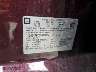 2017 Chevrolet Tahoe LS with VIN 1GNSCAKC6HR259734, listed as a Copart auction lot 43652265 with 154,099 mi miles and Salvage Title. Bid and sale history available at carsss.com. Image 13.