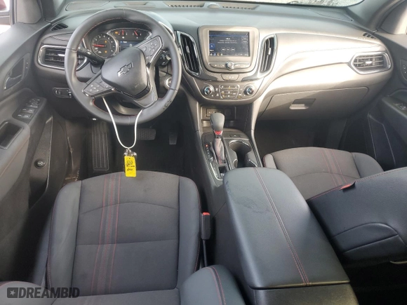 2023 Chevrolet Equinox RS with VIN 3GNAXMEG8PL249230, listed as a Copart auction lot 84646094 with 37,579 mi miles and Salvage Title. Bid and sale history available at carsss.com. Image 8.