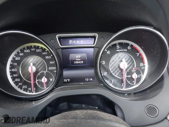 2014 Mercedes-Benz CLA 45 AMG with VIN WDDSJ5CB5EN067774, listed as a IAAI auction lot 42373325 with 108,428 mi miles and . Bid and sale history available at DreamBid. Image 7.