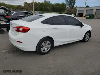 2018 Chevrolet Cruze LS with VIN 1G1BC5SM2J7170469, listed as a Copart auction lot 52280165 with 75,877 mi miles and Salvage Title. Bid and sale history available at carsss.com. Image 3.