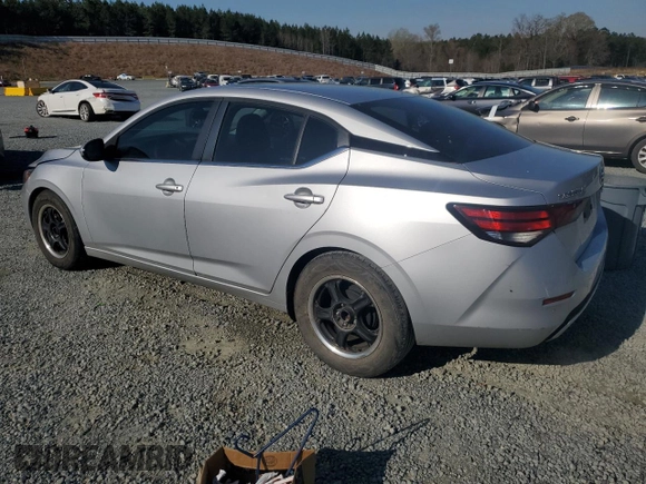 2022 Nissan Sentra S with VIN 3N1AB8BV3NY311279, listed as a Copart auction lot 50554015 with 65,622 mi miles and Salvage Title. Bid and sale history available at carsss.com. Image 2.