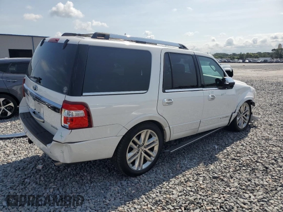 2015 Ford Expedition Platinum z VIN 1FMJU1LT8FEF01665, wystawiony jako Copart lot #61469305 z przebiegiem 155 471 mil mil oraz Szkoda całkowita • Salvage title. Historia ofert i sprzedaży dostępna na DreamBid. Obrazek 3.