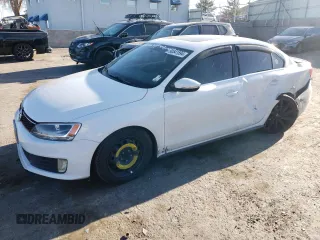 2014 Volkswagen Jetta GLI with VIN 3VW4T7AJ8EM287825, listed as a Copart auction lot 61809114 with 123,305 mi miles and Salvage title. Bid and sale history available at DreamBid. Image 1.
