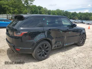 2020 Land Rover Range Rover Sport HSE with VIN SALWR2SU1LA731443, listed as a Copart auction lot 59311295 with 79,429 mi miles and Salvage title. Bid and sale history available at DreamBid. Image 3.