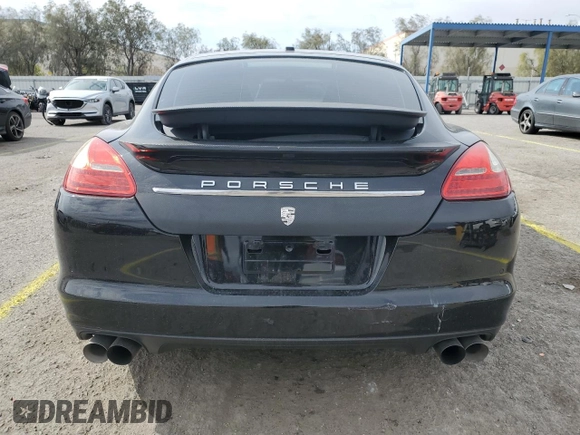 2011 Porsche Panamera with VIN WP0AA2A7XBL014899, listed as a Copart auction lot 51489215 with 112,585 mi miles and Salvage title. Bid and sale history available at DreamBid. Image 6.