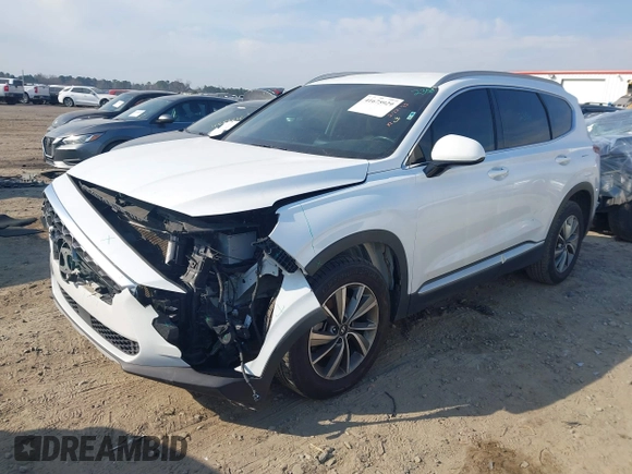 2019 Hyundai Santa Fe SEL with VIN 5NMS33AD3KH024170, listed as a IAAI auction lot 41675929 with 187,209 mi miles and . Bid and sale history available at DreamBid. Image 17.