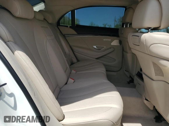 2019 Mercedes-Benz S 450 with VIN WDDUG6EB6KA461541, listed as a Copart auction lot 55125255 with 64,082 mi miles and Salvage title. Bid and sale history available at DreamBid. Image 10.