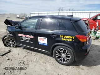 2018 Mitsubishi Outlander Sport SE 2.4 with VIN JA4AR3AWXJU001210, listed as a Copart auction lot 49172965 with 196,594 mi miles and Non Repairable. Bid and sale history available at carsss.com. Image 2.