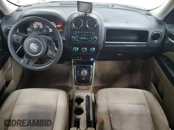 2017 Jeep Patriot Sport SE with VIN 1C4NJPBA3HD118128, listed as a Copart auction lot 41986955 with 95,543 mi miles and Salvage Title. Bid and sale history available at carsss.com. Image 8.