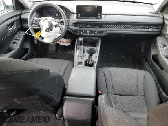 2023 Honda Accord LX with VIN 1HGCY1F28PA015971, listed as a Copart auction lot 46625915 with 14,842 mi miles and Salvage Title. Bid and sale history available at DreamBid. Image 8.