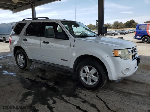 2008 Ford Escape XLT with VIN 1FMCU03148KD90604, listed as a Copart auction lot 53515635 with 185,870 mi miles and Clean Title. Bid and sale history available at carsss.com. Image 4.