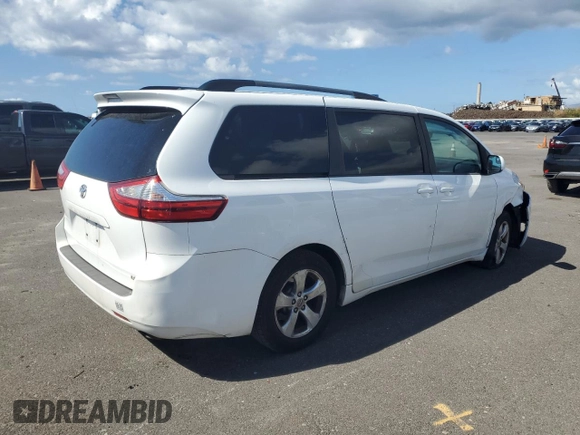2017 Toyota Sienna LE Auto Access Seat with VIN 5TDKZ3DC9HS819666, listed as a Copart auction lot 89017475 with 118,170 mi miles and Salvage Title. Bid and sale history available at carsss.com. Image 3.