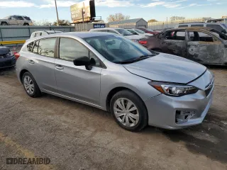 2018 Subaru Impreza with VIN 4S3GTAA6XJ1712493, listed as a Copart auction lot 79625544 with 45,431 mi miles and Salvage Title. Bid and sale history available at carsss.com. Image 4.