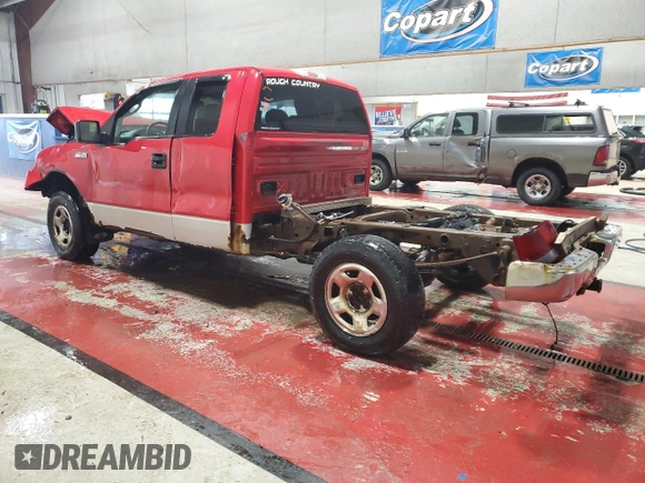 2005 Ford F-150 STX with VIN 1FTRX14W65NA43548, listed as a Copart auction lot 53293315 with Not Provided miles and Salvage Title. Bid and sale history available at carsss.com. Image 2.
