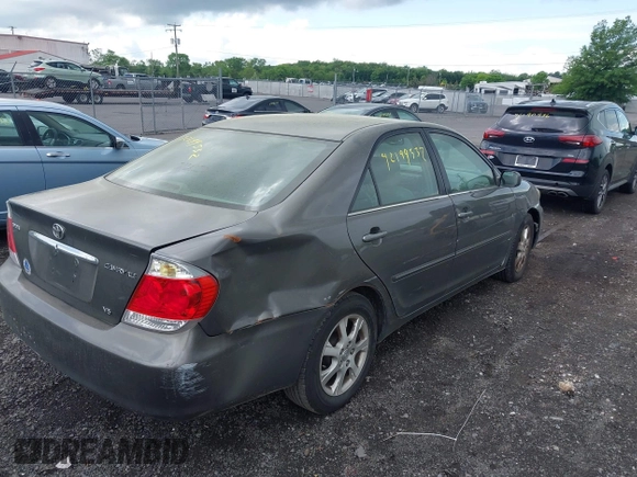 2005 Toyota Camry LE with VIN 4T1BF30K45U607301, listed as a IAAI auction lot 42199532 with Not Provided miles and . Bid and sale history available at DreamBid. Image 4.