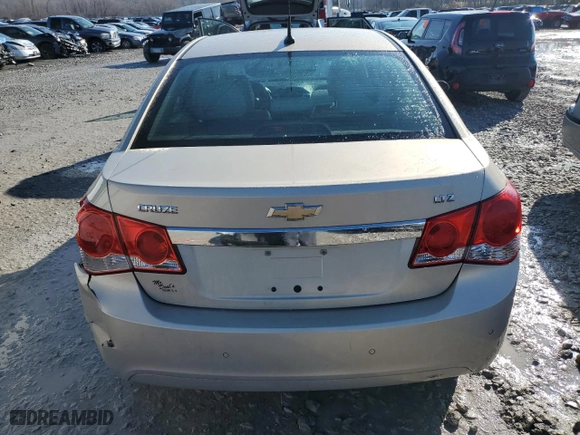 2011 Chevrolet Cruze LTZ with VIN 1G1PH5S98B7131616, listed as a Copart auction lot 85601644 with 131,589 mi miles and Salvage Title. Bid and sale history available at carsss.com. Image 6.