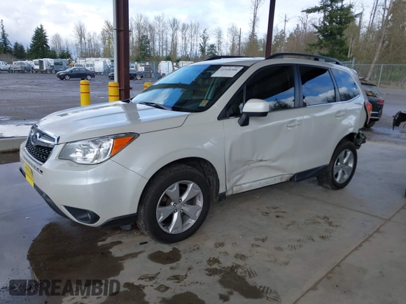 2015 Subaru Forester 2.5i Limited with VIN JF2SJAHC5FH570985, listed as a IAAI auction lot 41950306 with 164,632 mi miles. Bid and sale history available at carsss.com. Image 18.