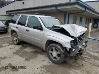2007 Chevrolet TrailBlazer LS with VIN 1GNDT13S872161973, listed as a Copart auction lot 52760045 with 245,313 mi miles and Salvage Title. Bid and sale history available at carsss.com. Image 4.