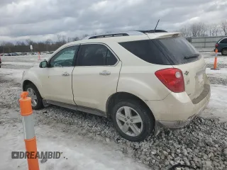 2014 Chevrolet Equinox LTZ with VIN 1GNFLHEK3EZ116264, listed as a Copart auction lot 42937015 with 94,393 mi miles and Salvage Title. Bid and sale history available at carsss.com. Image 2.