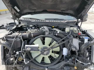 2024 Ford Super Duty F-250 SRW XL with VIN 1FT8W2BTXRED69906, listed as a Copart auction lot 47648225 with 7,381 mi miles and Salvage Title. Bid and sale history available at carsss.com. Image 11.