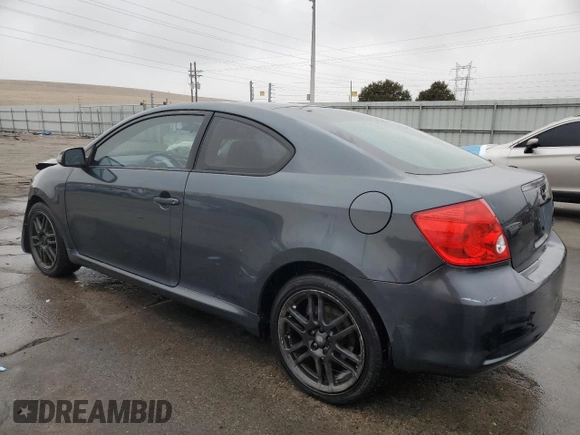 2005 Scion tC with VIN JTKDE177750026882, listed as a Copart auction lot 45340095 with 185,424 mi miles and Clean Title. Bid and sale history available at carsss.com. Image 2.