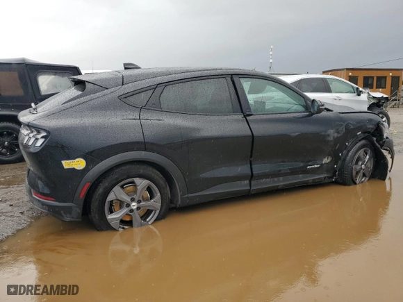 2021 Ford Mustang Mach-E Select with VIN 3FMTK1RM7MMA63243, listed as a Copart auction lot 43868875 with 97,211 mi miles and Salvage Title. Bid and sale history available at carsss.com. Image 3.