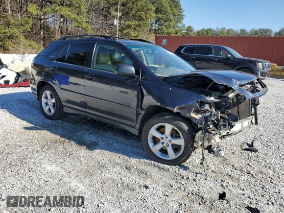 2007 Lexus RX 350 with VIN 2T2GK31U67C015996, listed as a Copart auction lot 45738915 with 263,995 mi miles and Salvage Title. Bid and sale history available at DreamBid. Image 4.