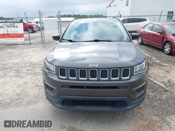 2018 Jeep Compass Sport с VIN 3C4NJCABXJT271687, выставлен на аукционе IAAI как лот 42644247 с пробегом 124 233 миль миль и . История ставок и продаж доступна на DreamBid. Изображение 6.