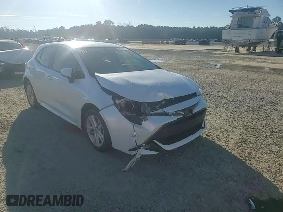 2021 Toyota Corolla Hatchback SE with VIN JTNB4MBEXM3104847, listed as a Copart auction lot 88339765 with 80,887 mi miles and Salvage Title. Bid and sale history available at carsss.com. Image 11.