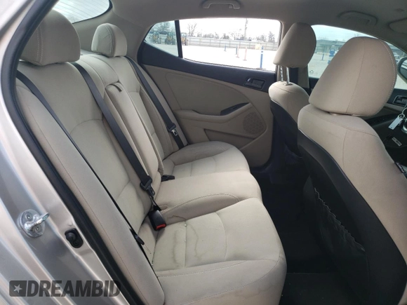 2013 Kia Optima LX with VIN 5XXGM4A70DG243690, listed as a Copart auction lot 48791165 with 0 mi miles and Salvage Title. Bid and sale history available at carsss.com. Image 10.