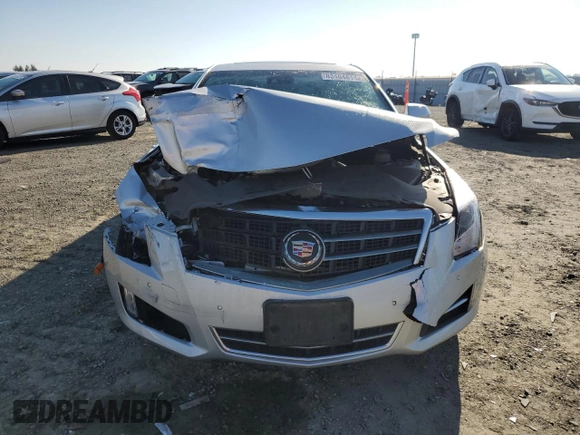 2013 Cadillac ATS Premium with VIN 1G6AF5SX5D0159907, listed as a Copart auction lot 83404814 with 0 mi miles and Salvage Title. Bid and sale history available at carsss.com. Image 5.