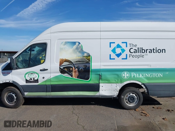2019 Ford Transit Cargo with VIN 1FTBW3XM2KKB40981, listed as a IAAI auction lot 41558356 with 154,624 mi miles and . Bid and sale history available at DreamBid. Image 13.