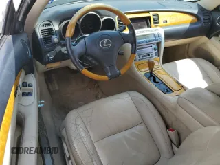 2003 Lexus SC with VIN JTHFN48YX30040974, listed as a Copart auction lot 71664234 with 99,257 mi miles and Salvage Title. Bid and sale history available at carsss.com. Image 8.
