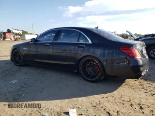 2020 Mercedes-Benz S 63 AMG with VIN WDDUG8JBXLA510324, listed as a Copart auction lot 72446062 with 34,293 mi miles and . Bid and sale history available at DreamBid. Image 2.