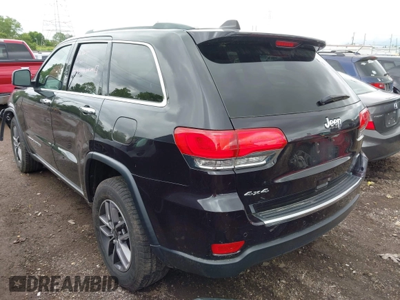 2019 Jeep Grand Cherokee Limited with VIN 1C4RJFBG1KC772977, listed as a IAAI auction lot 42242969 with 96,902 mi miles and . Bid and sale history available at DreamBid. Image 3.