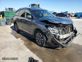 2016 Nissan Pathfinder SL with VIN 5N1AR2MN5GC651544, listed as a Copart auction lot 45900225 with 221,619 mi miles and Salvage Title. Bid and sale history available at carsss.com. Image 4.